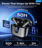 Wireless Earbuds, Bluetooth 5.4 Bluetooth Headphones, 48H Playtime Ear Bud | Bluetooth 5.3, IPX7 Waterproof, Deep Bass Stereo, in-Ear Earphone with Mic for...