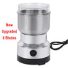 Electric Grinder Four Edged Blade Kitchen Cereal Nuts Beans Spices Grains Grinder Machine Multifunctional Home Coffee Grinder