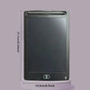 6.5/8.5/10/12 Inch LCD Drawing Tablet for Kids, Rechargeable Erasable Board with Pen, Travel Educational Toy Gift for Boys Girls