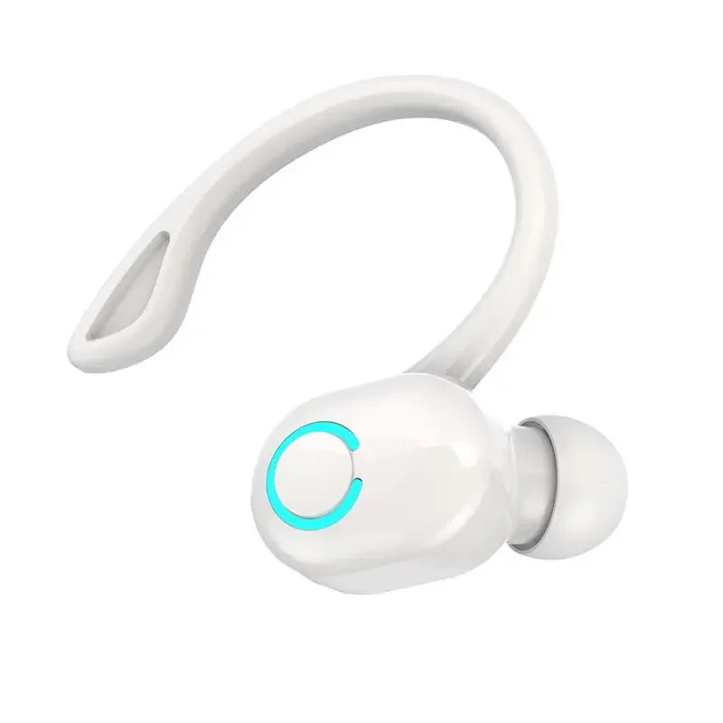 Bluetooth 5.2 Business Wireless Headphone Ear-Hook Mini HIFI Bass Noise Cancelling Earphone With Mic Earbud Sport Game Headset
