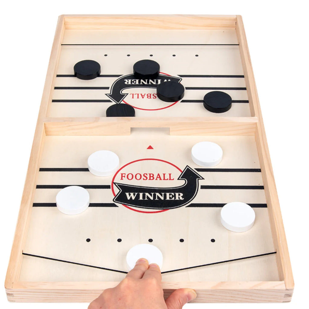 Foosball Winner Games Table Hockey Game Catapult Chess Parent-child Interactive Toy Fast Sling Puck Board Game Toys For Children