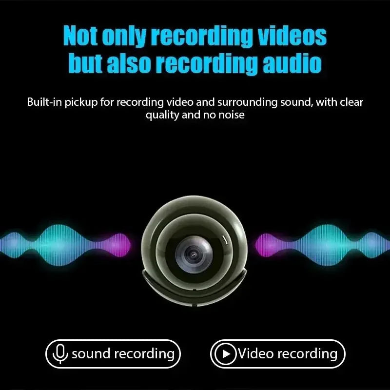 X5 Mini Camera 1080P HD Wifi Wireless Night Vision Motion Detection Video Camera Home Security Camcorder Audio Video Recorder
