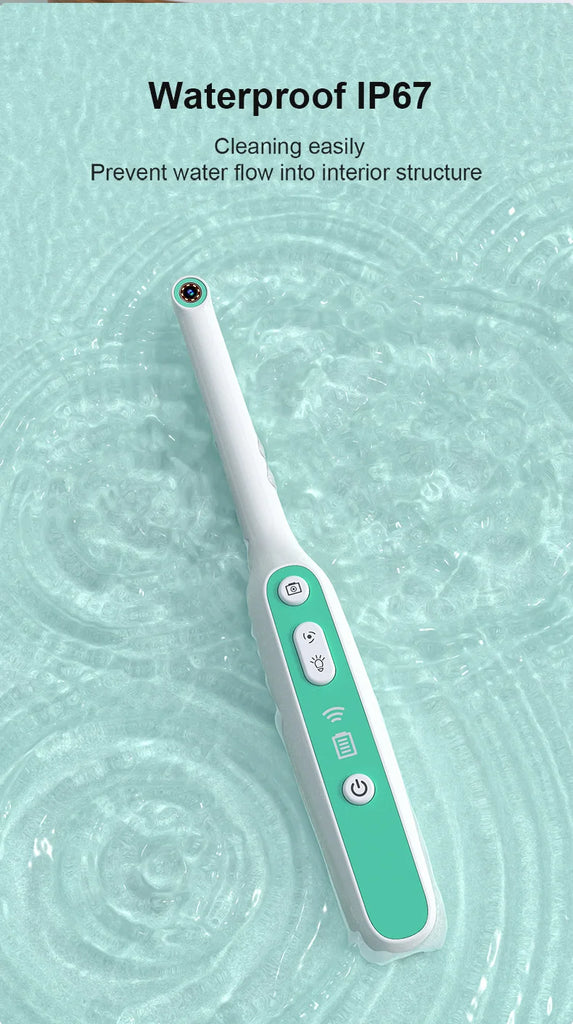 INSKAM Visual Mouth Camera WIFI Mouth Examination Camera IP67 Waterproof 1440P Endoscope Camera 2MP Image System Inspection Tool
