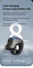 Wireless Bluetooth 5.3 Headphone Bone Conduction Headset Clip Single Ear Earphones Sport Earbuds For iPhone Huawei Realme OPPO