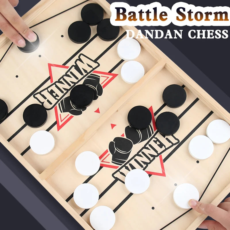 Foosball Winner Games Table Hockey Game Catapult Chess Parent-child Interactive Toy Fast Sling Puck Board Game Toys For Children