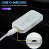 Interior LED car touch lights, wiring free modification, colorful reading lights, touch sensitive lights, bedroom night lights