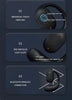 Wireless Headphones Bluetooth Headset With Microphone Bone Conduction Handsfree Noise Canceling Earphones For Driving Audifonos