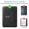 Leather Tablet Hand Strap Elastic Anti Drop EReader Holder Universal Security 6-7 Inch Tablets-Stand Handle Grip Secure Holding