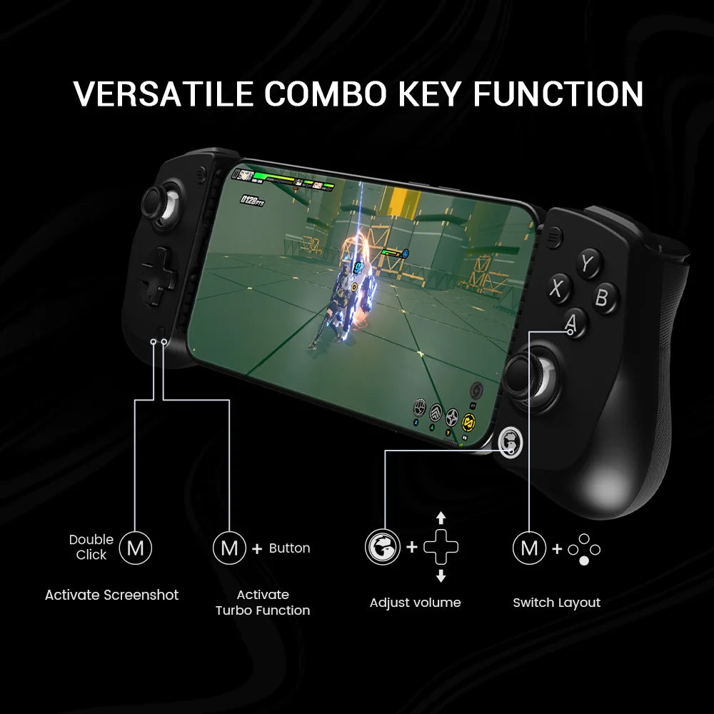 GameSir X5 Lite Mobile Gaming Controller Phone Gamepads for iPhone 17 16 15 Series IOS iPad Mini Y700 Android Tablet Controle
