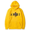 2026Men's and women's fashionable clothing trends with printed sportswear Harajuku casual pullover Long-sleeved hooded
