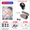 New Wireless Earphones Bluetooth 5.0 Headphones With Mic in-Ear Sports Waterproof TWS Earbuds Bluetooth Handsfree Single Headset