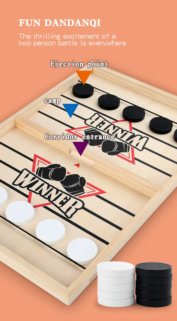 Foosball Winner Games Table Hockey Game Catapult Chess Parent-child Interactive Toy Fast Sling Puck Board Game Toys For Children