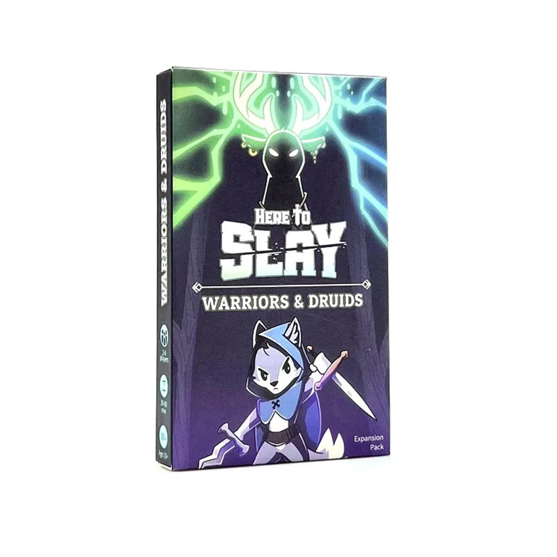 Unstable Games Slay Sleigh Fighting Strategy Game Collection Vs. English Card Here to Sleigh Card Games