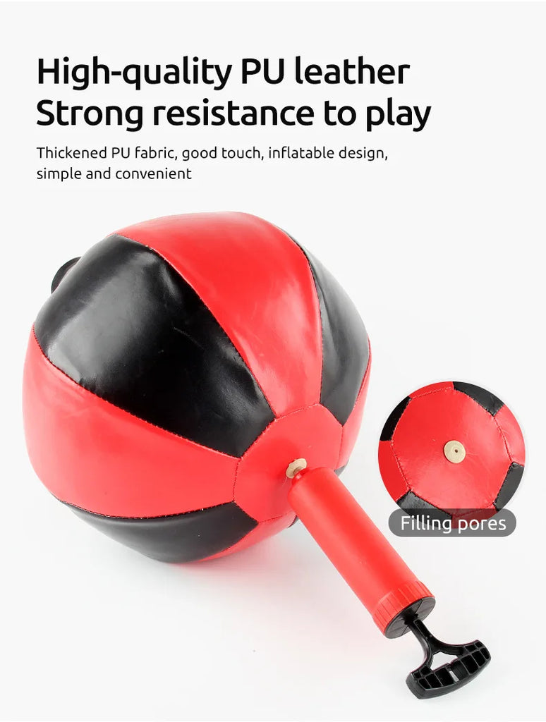 Children's Boxing Games Child Kids Sport Set with Glove Punching Speedball Toys for Children Outdoor Boxing Set Birthday Gifts