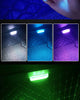 Interior LED car touch lights, wiring free modification, colorful reading lights, touch sensitive lights, bedroom night lights