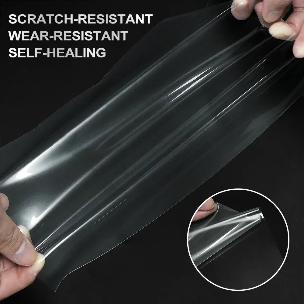 Pre Cutting Car Interior PPF Paint Protection Film for Hyundai IONIQ 5 2022-2024 Console Scratch Transparent TPU Film Cover