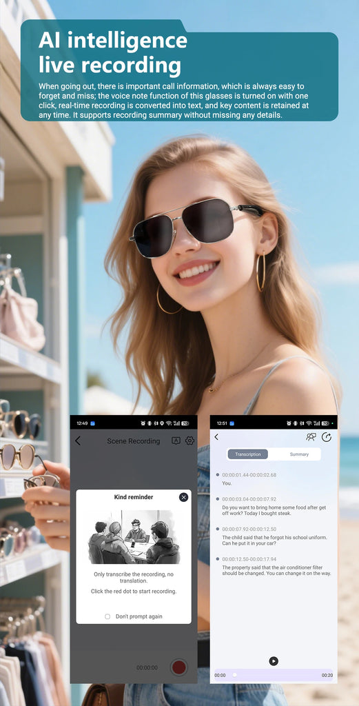 Smart glasses, translation earphones, stylish sunglasses, open-back earphones, earphones that can make phone calls
