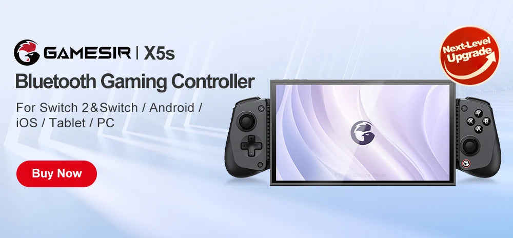 GameSir X5 Lite Mobile Gaming Controller Phone Gamepads for iPhone 17 16 15 Series IOS iPad Mini Y700 Android Tablet Controle