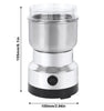 Electric Grinder Four Edged Blade Kitchen Cereal Nuts Beans Spices Grains Grinder Machine Multifunctional Home Coffee Grinder