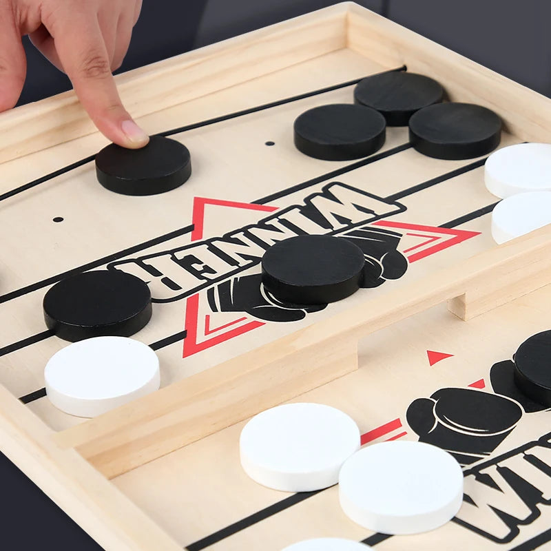 Foosball Winner Games Table Hockey Game Catapult Chess Parent-child Interactive Toy Fast Sling Puck Board Game Toys For Children
