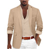2026 Fashion Men's Clothing Business Casual Blazer Coats Classic Single Button Slim Fit Suit Jackets Elegant Gentleman Suit Tops