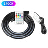Interior 1.5M Car WindShield Decor Car LED Atmosphere Light USB Plug and Play Car LED Decorative Light with Remote Control APP