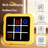 Electronic Chessboard Tic Tac Toe Multifunctional Children's Education Strategy Toy Parent-Child Fun Interactive Brain Game