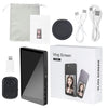 Magnetic Mobile Phone Selfie Monitor Screen with Sound For Smartphone Rear Camera Live Selfie Video Streaming For iPhone Android