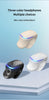 Wireless Bluetooth 5.3 Headphone Bone Conduction Headset Clip Single Ear Earphones Sport Earbuds For iPhone Huawei Realme OPPO