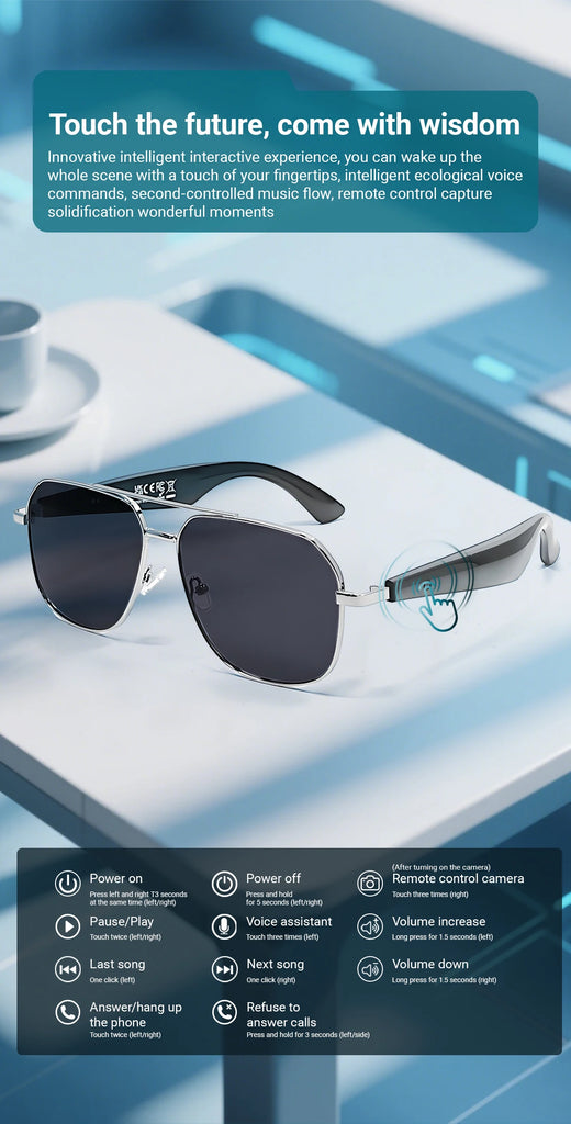 Smart glasses, translation earphones, stylish sunglasses, open-back earphones, earphones that can make phone calls
