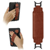 Leather Tablet Hand Strap Elastic Anti Drop EReader Holder Universal Security 6-7 Inch Tablets-Stand Handle Grip Secure Holding