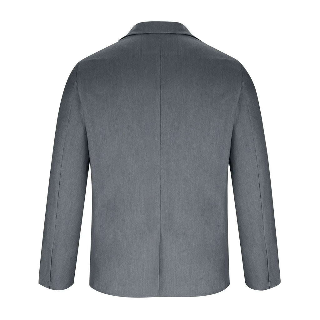 2026 Fashion Men's Clothing Business Casual Blazer Coats Classic Single Button Slim Fit Suit Jackets Elegant Gentleman Suit Tops