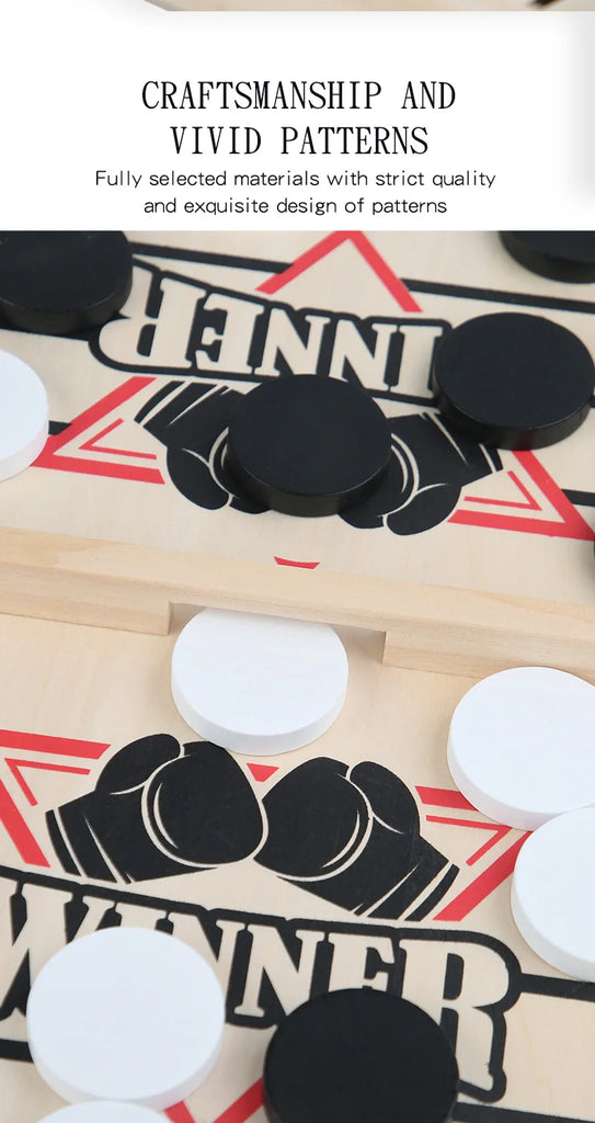 Foosball Winner Games Table Hockey Game Catapult Chess Parent-child Interactive Toy Fast Sling Puck Board Game Toys For Children