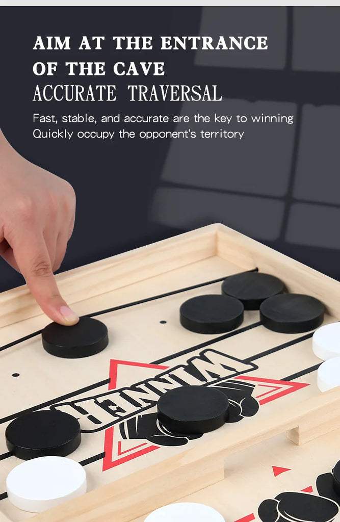 Foosball Winner Games Table Hockey Game Catapult Chess Parent-child Interactive Toy Fast Sling Puck Board Game Toys For Children