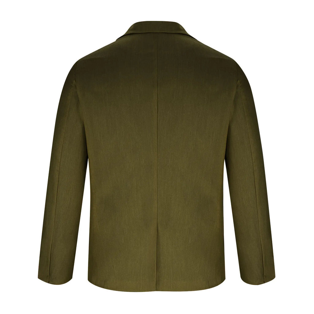 2026 Fashion Men's Clothing Business Casual Blazer Coats Classic Single Button Slim Fit Suit Jackets Elegant Gentleman Suit Tops