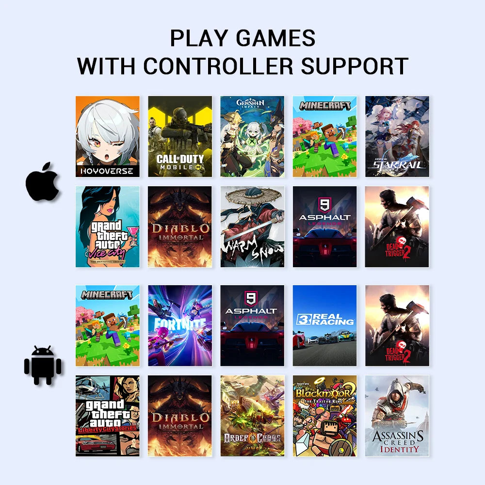GameSir X5 Lite Mobile Gaming Controller Phone Gamepads for iPhone 17 16 15 Series IOS iPad Mini Y700 Android Tablet Controle