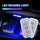 Interior LED car touch lights, wiring free modification, colorful reading lights, touch sensitive lights, bedroom night lights