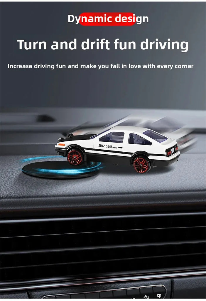 Car Ornaments Interior Decoration Drift Tail Swing Rotating Ornaments Toy Model Center Console Car Interior Decoration