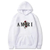 2026Men's and women's fashionable clothing trends with printed sportswear Harajuku casual pullover Long-sleeved hooded