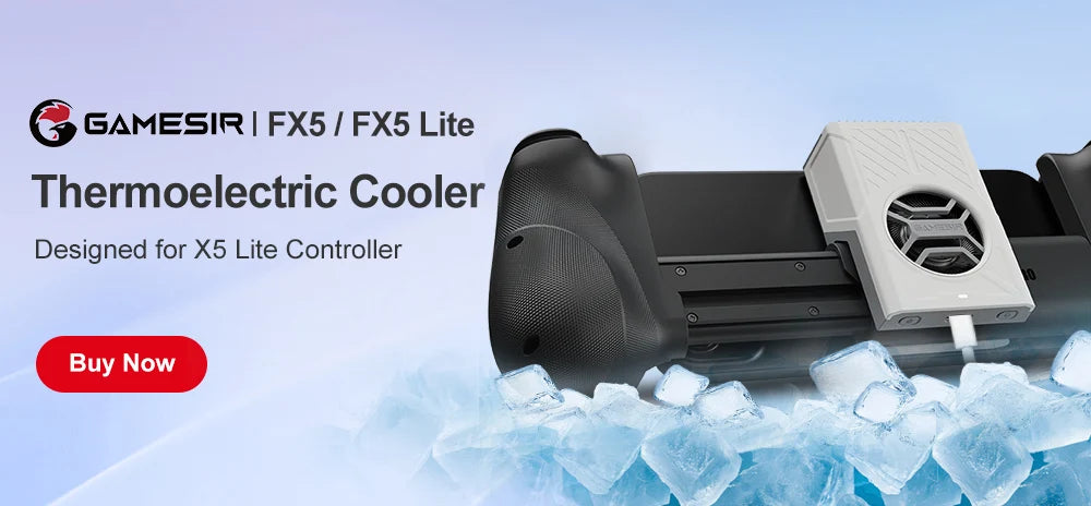 GameSir X5 Lite Mobile Gaming Controller Phone Gamepads for iPhone 17 16 15 Series IOS iPad Mini Y700 Android Tablet Controle