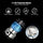 Electric Grinder Four Edged Blade Kitchen Cereal Nuts Beans Spices Grains Grinder Machine Multifunctional Home Coffee Grinder