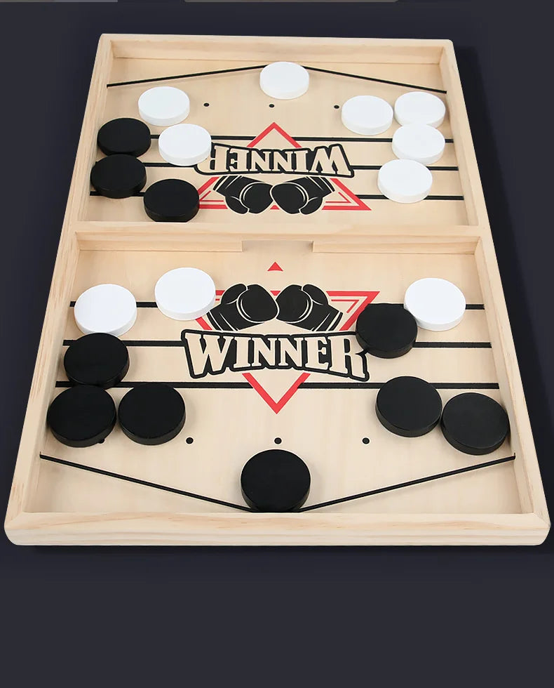 Foosball Winner Games Table Hockey Game Catapult Chess Parent-child Interactive Toy Fast Sling Puck Board Game Toys For Children
