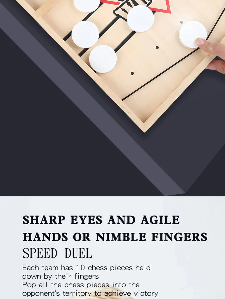 Foosball Winner Games Table Hockey Game Catapult Chess Parent-child Interactive Toy Fast Sling Puck Board Game Toys For Children