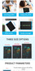 6.5/8.5/10/12 Inch LCD Drawing Tablet for Kids, Rechargeable Erasable Board with Pen, Travel Educational Toy Gift for Boys Girls
