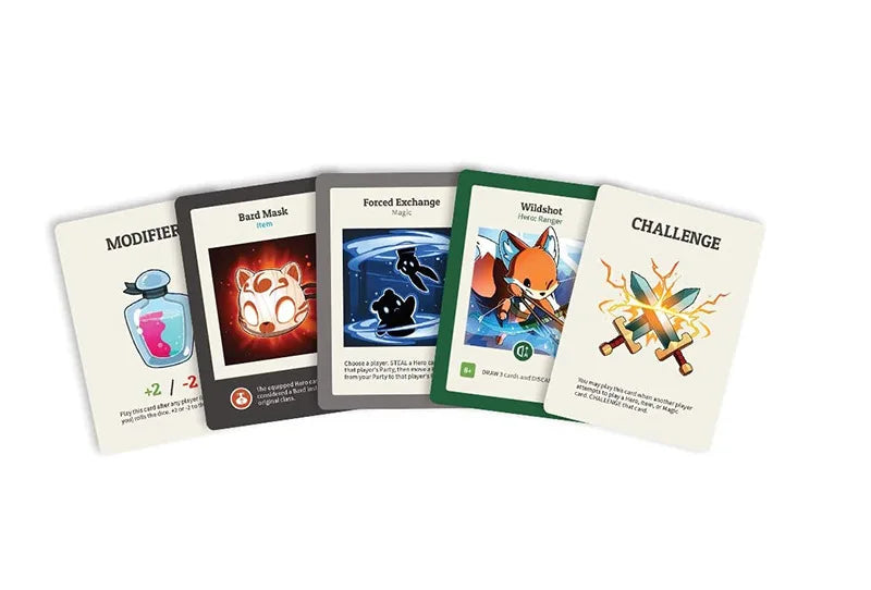 Unstable Games Slay Sleigh Fighting Strategy Game Collection Vs. English Card Here to Sleigh Card Games