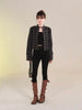 Women's Clothing Short Coat New Jeans Jacket Retro Button Design Slim Stand-up Collar Long Sleeves Denim Top Jacket Short Coat