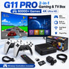 Video Game Box Console Dual System TV Console G11 Pro  64G/128G 4K Output Built-in 60,000 Games for Android 9.0 Simulator
