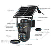LS VISION 4G /WIFI Outdoor Solar Camera 8MP Dual Lens PIR Sim Card Built in Night Vision Waterproof Security Camera Battery CCTV