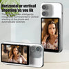 Magnetic Mobile Phone Selfie Monitor Screen with Sound For Smartphone Rear Camera Live Selfie Video Streaming For iPhone Android