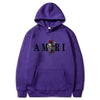 2026Men's and women's fashionable clothing trends with printed sportswear Harajuku casual pullover Long-sleeved hooded